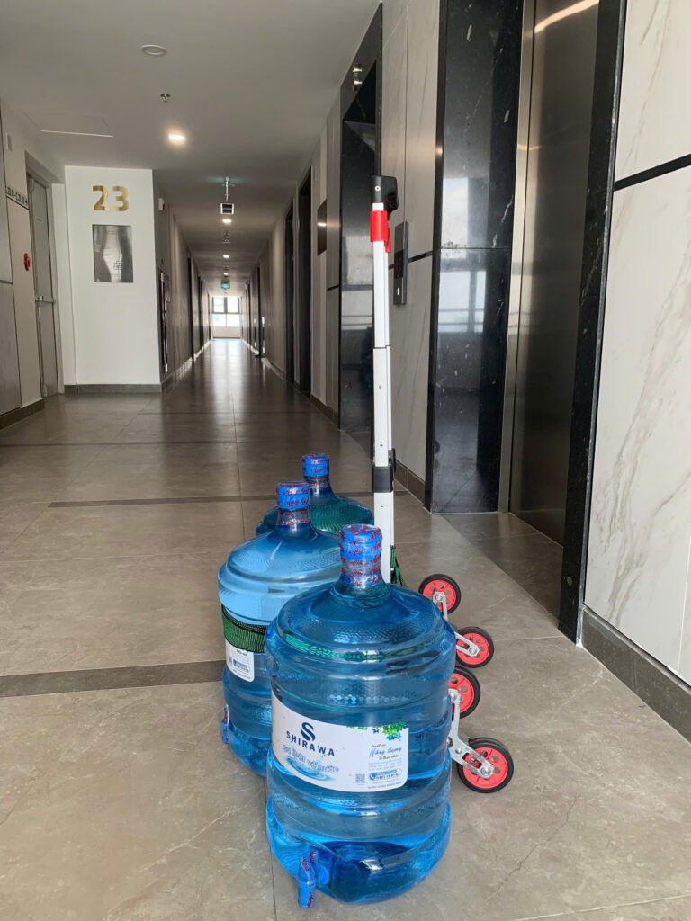 giao nuoc cho cu dan privia khang dien