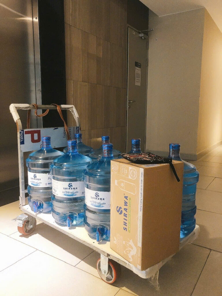 Giao nước chung cư westgate an gia