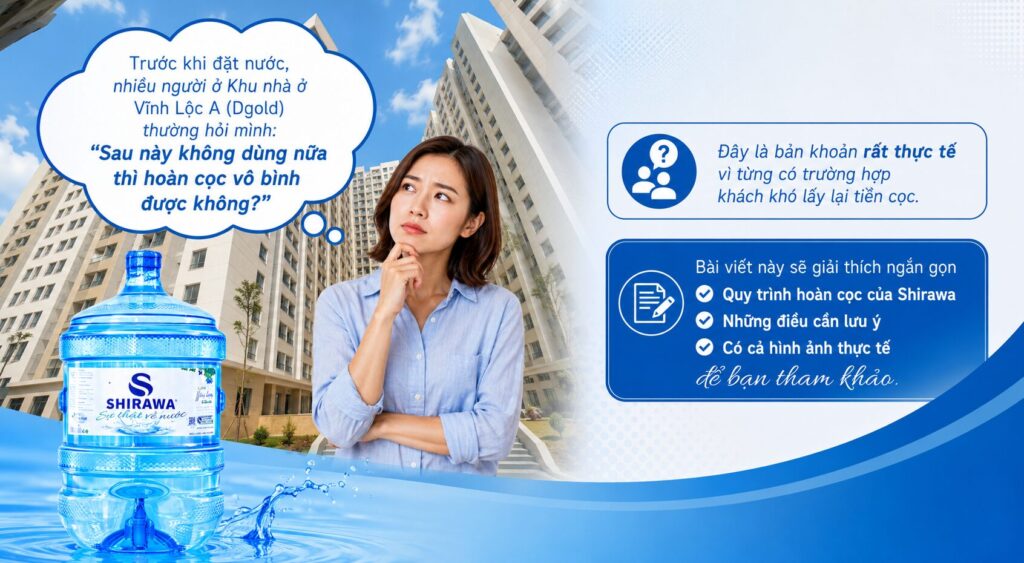 Cư dân khu nhà ở Vĩnh Lộc băn khoăn cọc vỏ bình
