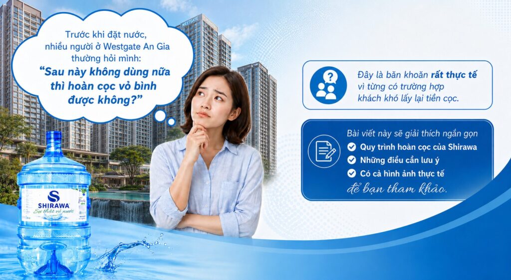 Hoàn cọc vỏ nước Westgate An Gia