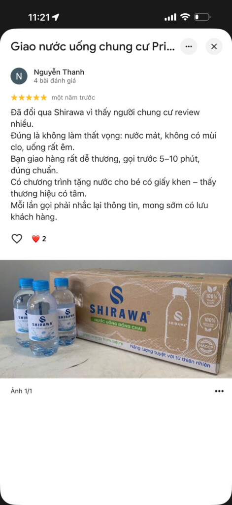 Đánh giă của khách hàng điểm giao Privia khang điền