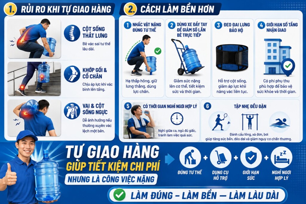 bảo vệ giao hàng bền đúng cách