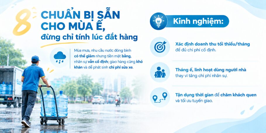 dự trù cho mùa ế